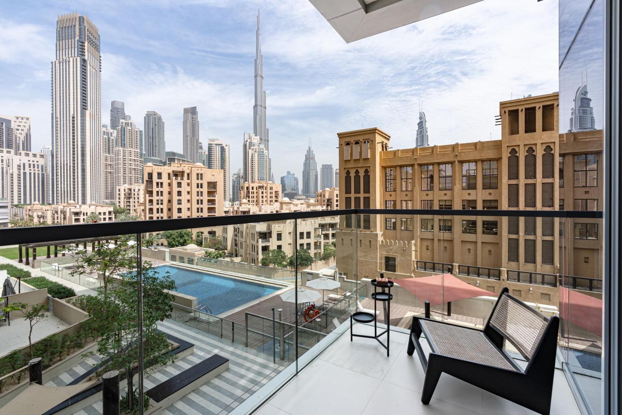 Stunning Downtown With Full Burj View