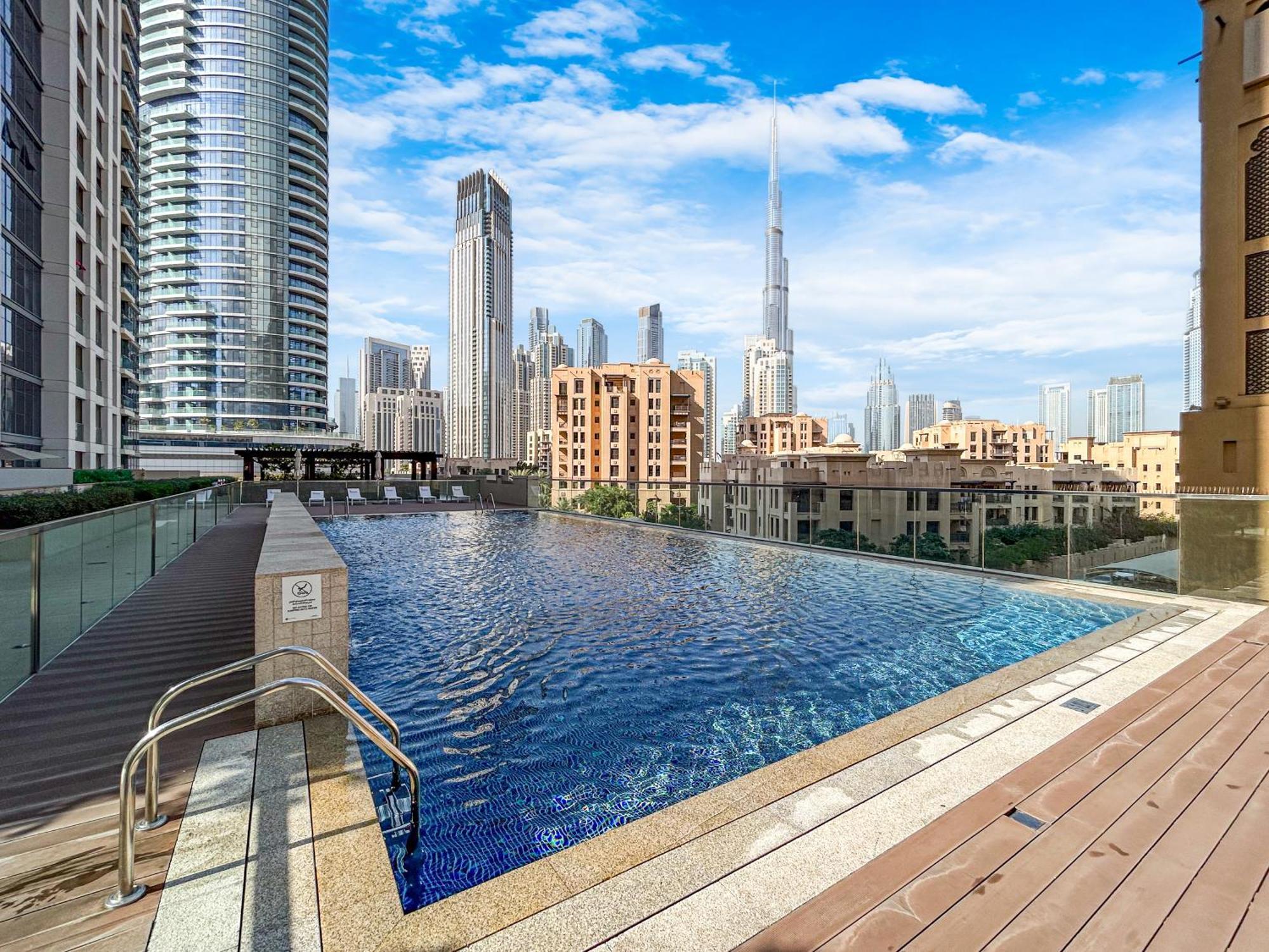 Apartment Stunning Downtown With Full Burj View