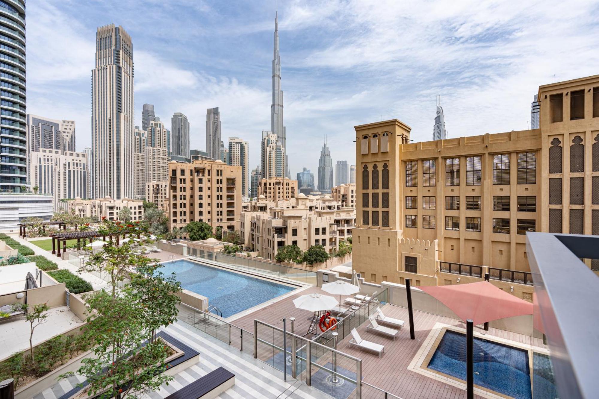 Apartment Stunning Downtown With Full Burj View