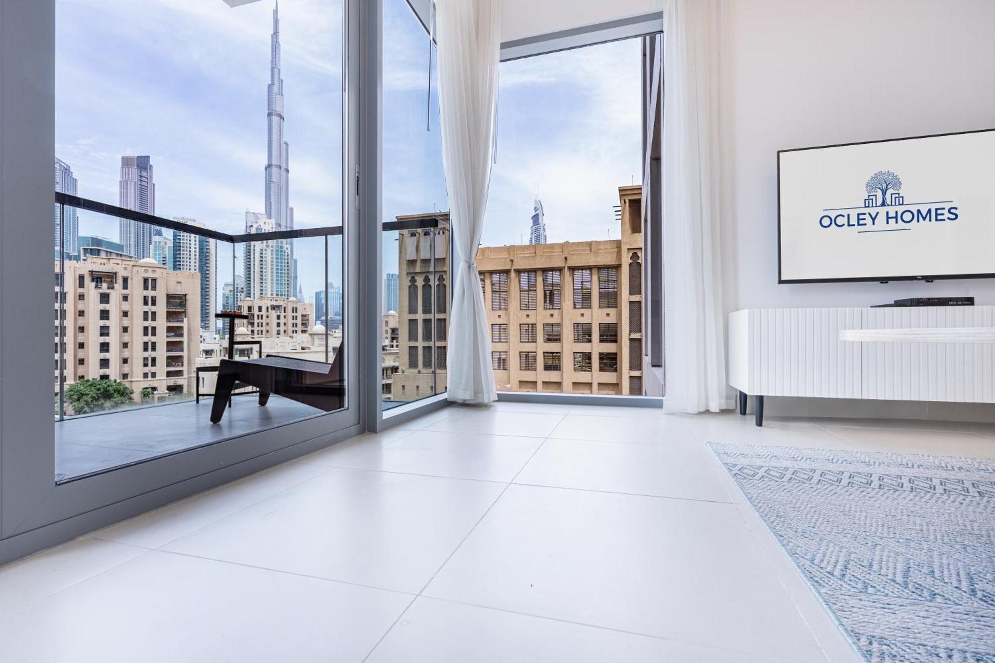 Stunning Downtown With Full Burj View *